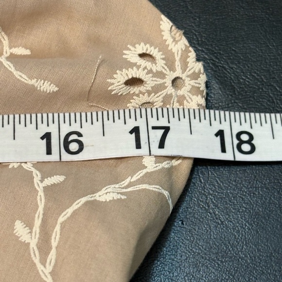 Joie Floral Backless Dress w/ Front Pockets. NWT size 8 side zip beaded tie belt - Picture 9 of 16